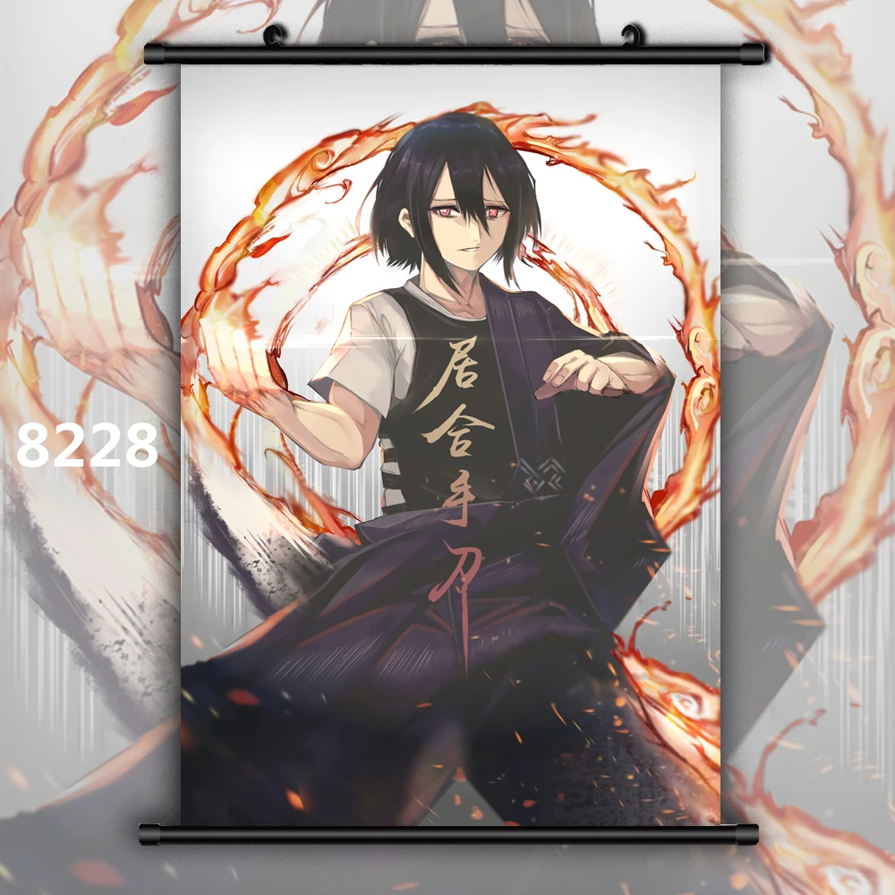 8228 Enen no Shouboutai Fire Force Kusakabe Shinra Benimaru Shinmon Аниме Манга плакат в рулоне - Цвет: 8228