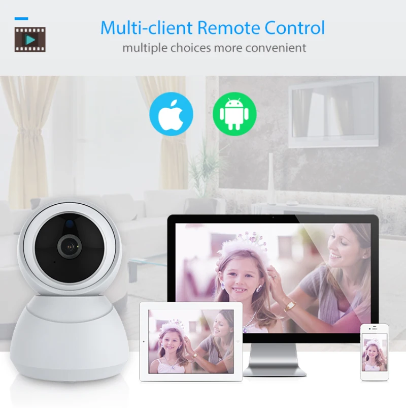 Умная IP камера Tuya 1080P HD Wi Fi с приближением и наклоном|Камеры видеонаблюдения| |