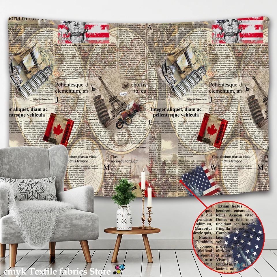 Старые постеры в стиле ретро для украшения дома | Дом и сад