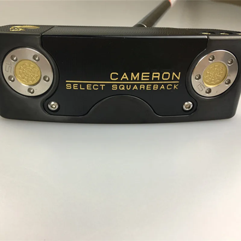 Гольф толкатель 2019 черный бар нажимной золотой череп стальной оси с крышкой бара