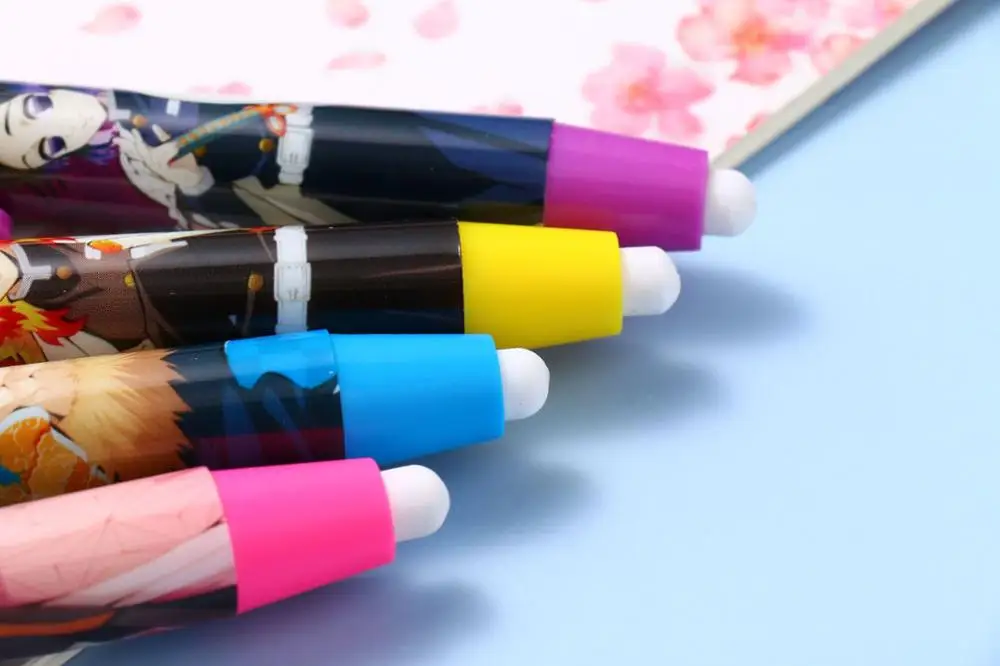 Стирательная ручка карандаш с милым рисунком из аниме рассекающий