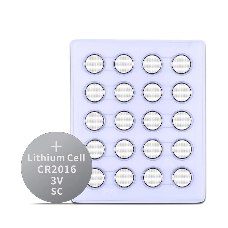 40 шт./лот CR2016 3V литиевая монетная батарея заменяет DL2016 BR2016 для часов ЖК планшета и