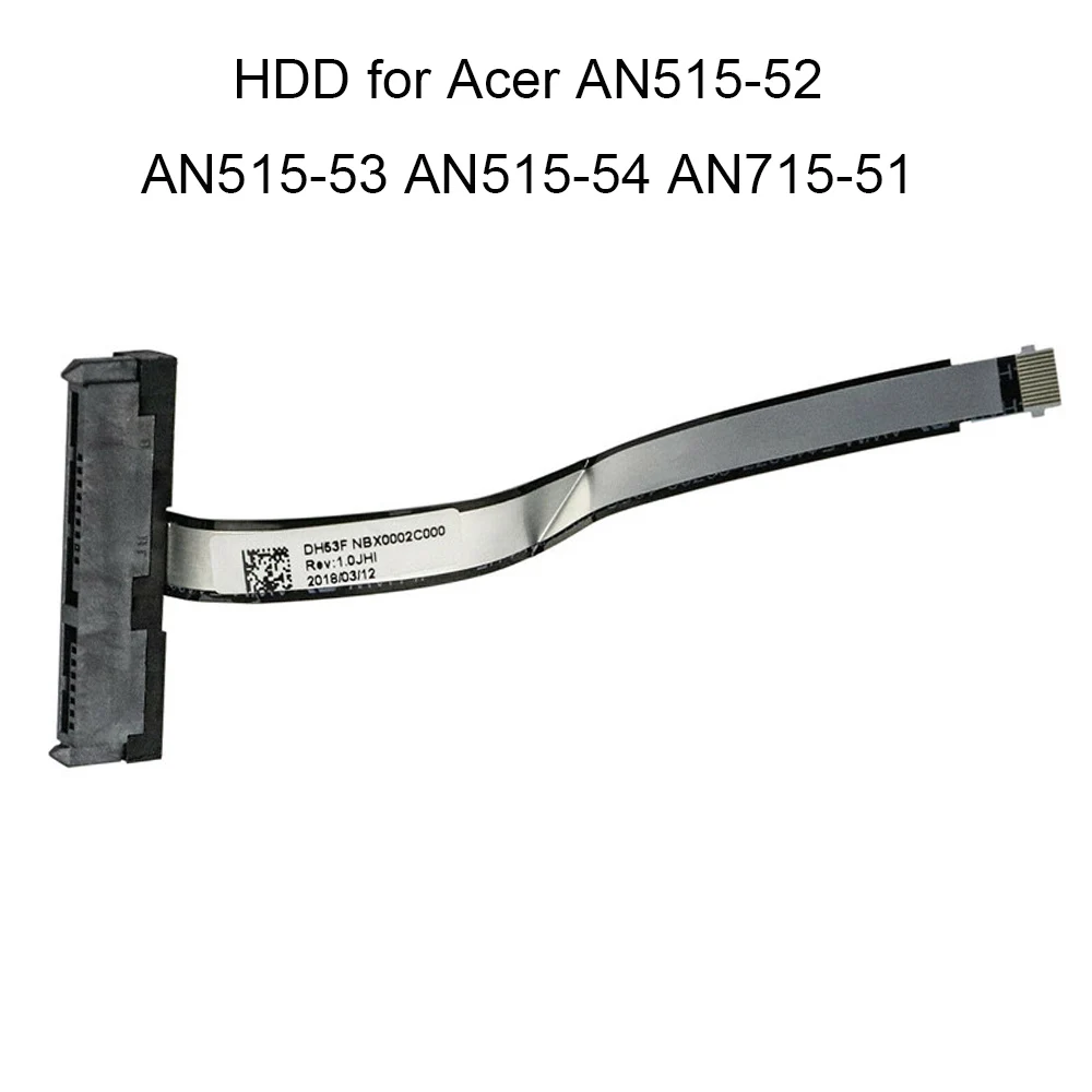 

OVY Computer cables For Acer Nitro 5 AN515-52 AN515-53 AN515-54 AN715-51 NBX0002C000 laptop Hard Drive HDD Drive Connector Cable