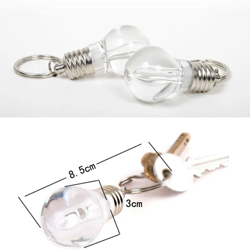 Портативные светодиодные легкие брелки Рождественское украшение прекрасный