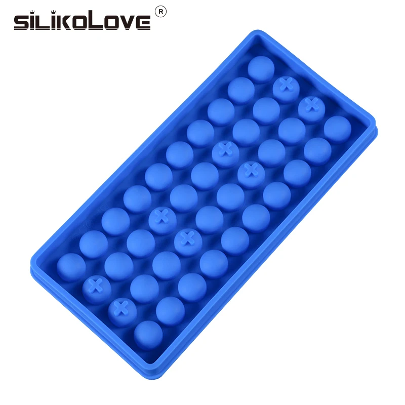 Силиконовая форма для выпечки 40 ячеек Шар льда шоколада Круг|decorating tools|tools for