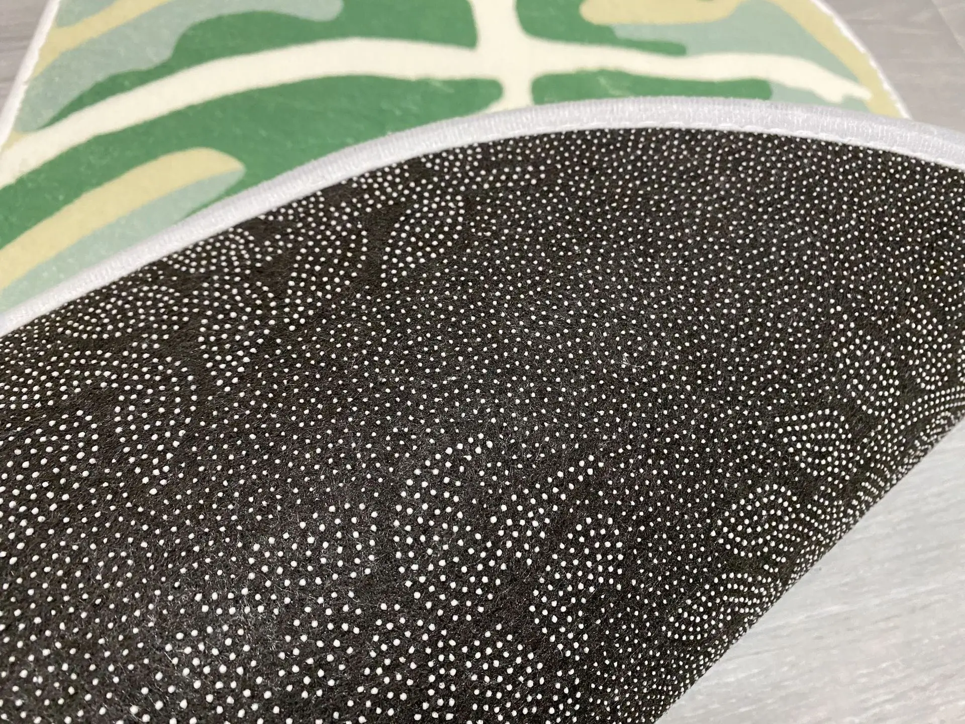 leaf shape imitation cashmere floor mats home bathroom bathroom entrance bedside absorbent non slip floor mats bath rug free global shipping