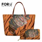 Комплект дамской сумочки афро, модные вместительные тоуты, кошелек для африканских девушек, роскошная сумка на плечо с кошельком, комплект из 2 предметов