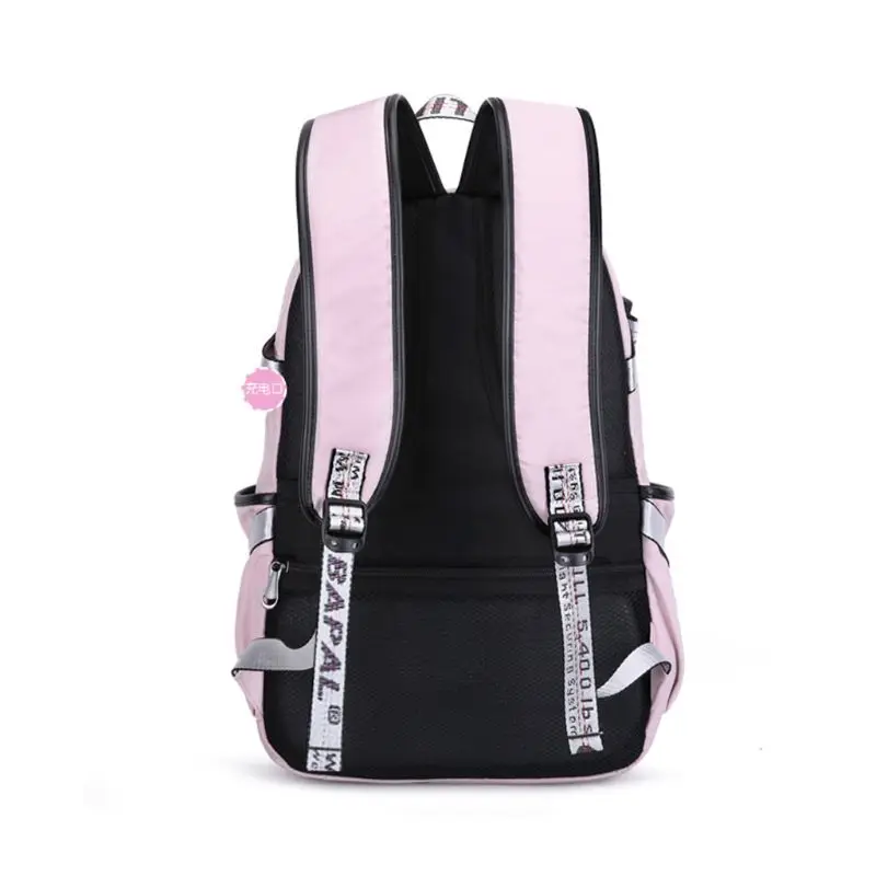 Новый ноутбук Для женщин рюкзак большой Ёмкость USB зарядка Порты и разъёмы для