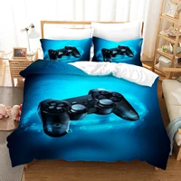 children gamer bedding set for boys gaming full size microfiber kids bedclothes comforter cover console joystick duvet cover set