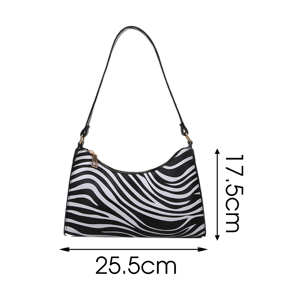 

Fashion Leopard Print PU Leather Shoulder Bags 2021 New Summer Tredny Ladies Handbags Women Brand Luxury Underarm Small Purses