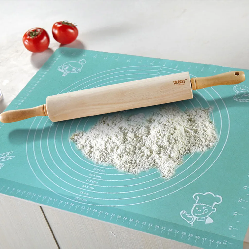 Силиконовый скользящий коврик для помадки 50x40 см антипригарный силиконовый