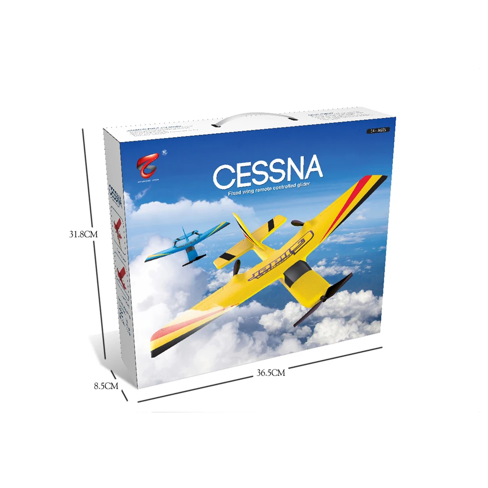 

Z50 RC Plane EPP Foam Glider Airplane Gyro 2.4G 2CH Remote Control Wingspan 25 minutes Flight Time RC Airplanes Toy