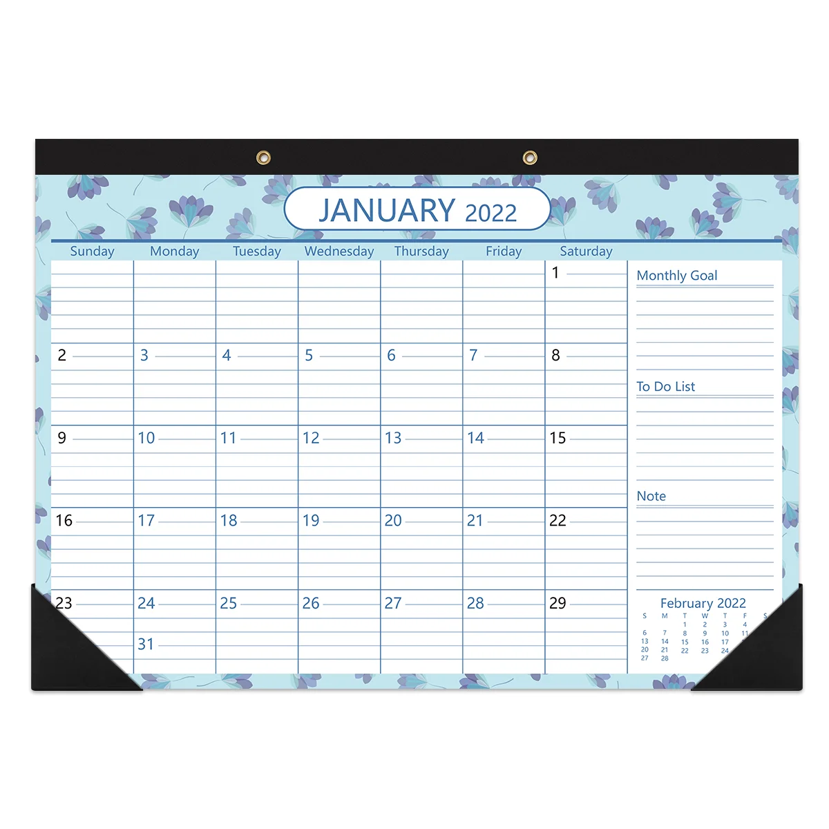 

Настольный календарь STOBOK 2021-2022, 2 бонусных листа, наклейки для событий, 2 года, ежемесячный планировщик, работает с 1 января 2021 года по 31 января...