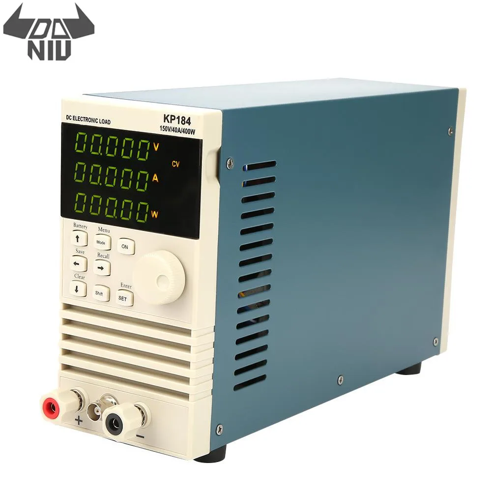 

DANIU KP184 DC Electronic Load Battery Capacity Tester RS485/232 400W 150V 40A AC110/220V Professional Battery Tester