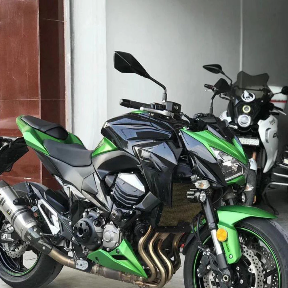 Зеркало заднего вида для kawasaki z650 z800 Kawasaki Z900 2020 Z1000 10 мм универсальное черное