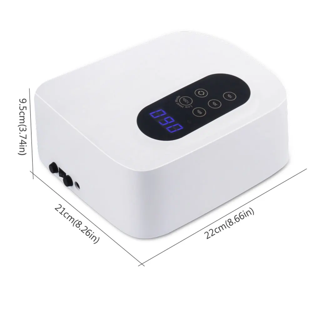 

Nail Dryer LED Nail Lamp Rechargeable UV Gel Polish Curing Light Manicure Lamp Salon Tool for Nail Art UV Lamp Polish 72W White