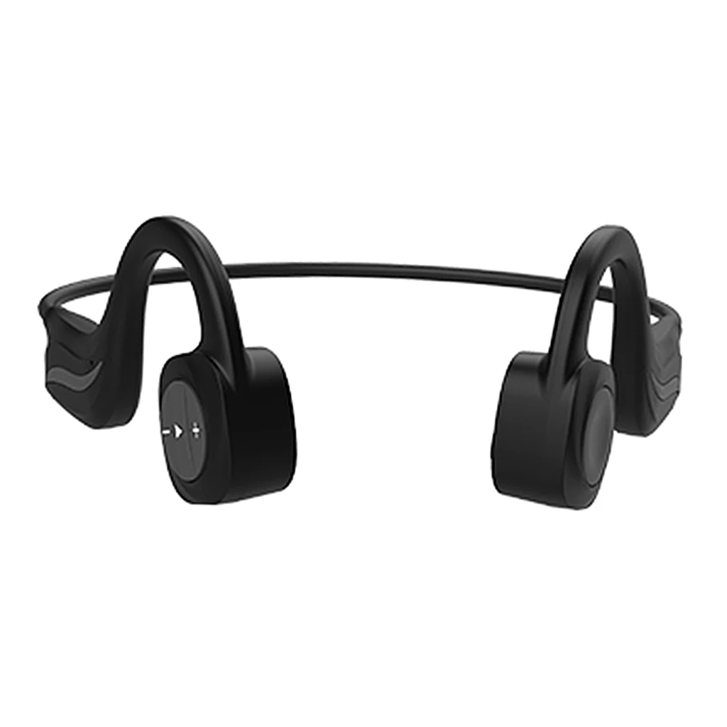 

Беспроводные наушники с костной проводимостью, Bluetooth, с защитой от пота, с микрофоном, для спорта, черные