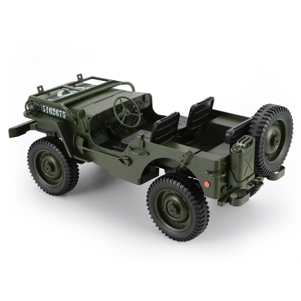 C606 1:10 RC Автомобиль 2,4G 4WD трансформер пульт дистанционного управления свет джип четырехколесный привод внедорожный военный альпинистский автомобиль Детский подарок