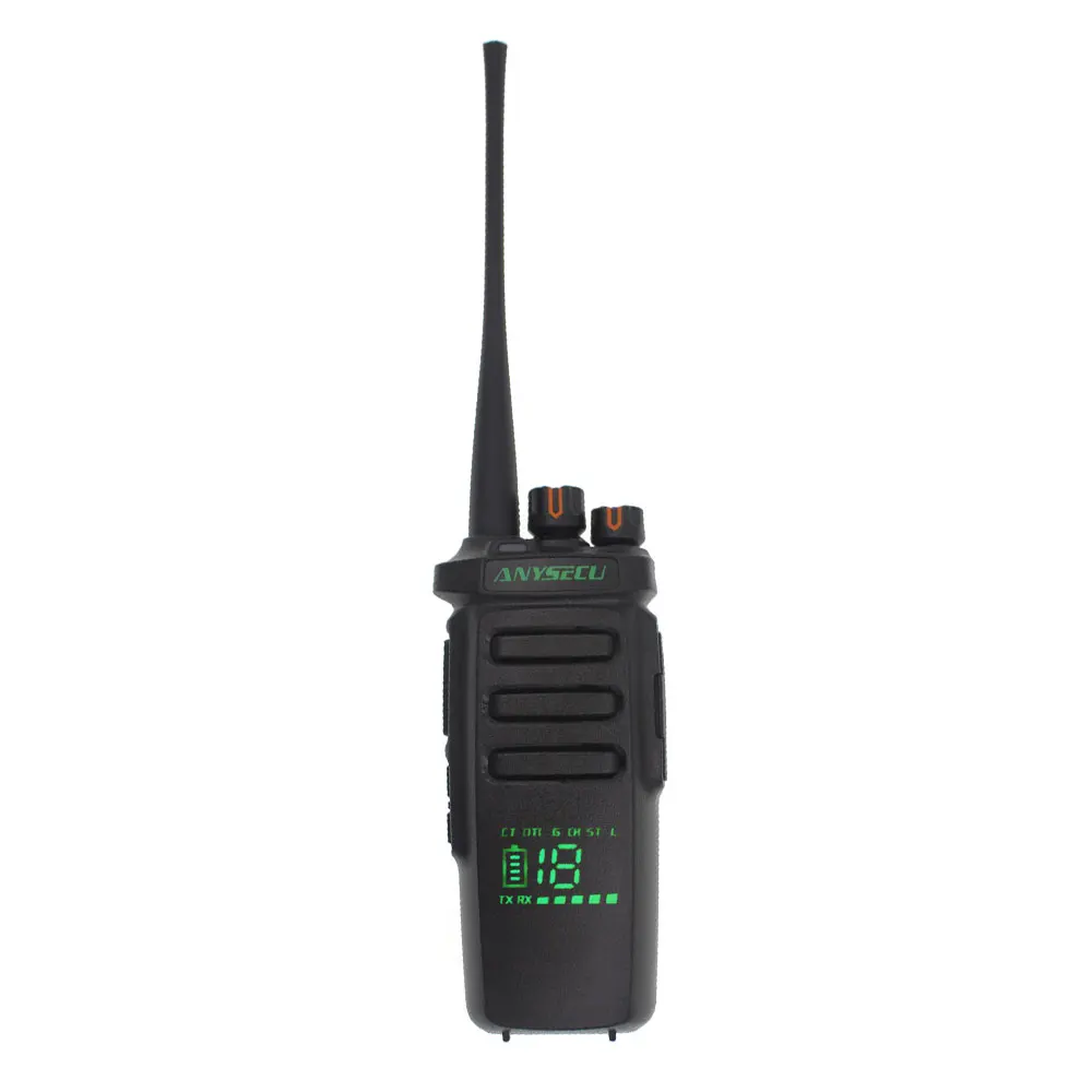 Высокая выходная мощность AC 215R радио активный вид экран Walkie Talkie 400 480 МГц группа