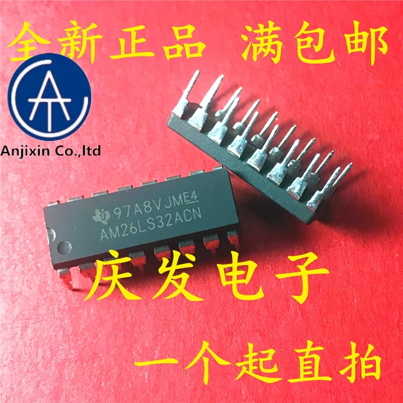 

10pcs real orginal new in stock Receiver AM26LS32ACN AM26LS32A DIP16 drives