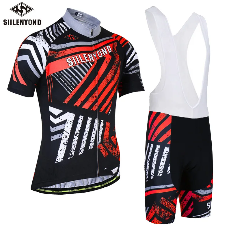 

2021 Cycling Sets Bike Summer Cycling Jersey Set Road Bicycle Jerseys Mountain Bicycle Wear Breathable Man Cycling Clothing