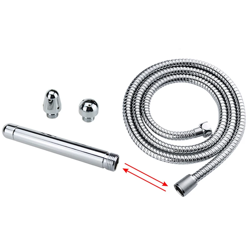 3 стиля алюминиевая пробка для Вагины и ануса чистый металлический шприц клизмы