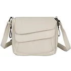 Зимняя белая Сумочка, роскошные сумки из мягкой кожи, женские сумки, дизайнерская женская сумка-мессенджер на плечо, сумки для мам для женщин 2021
