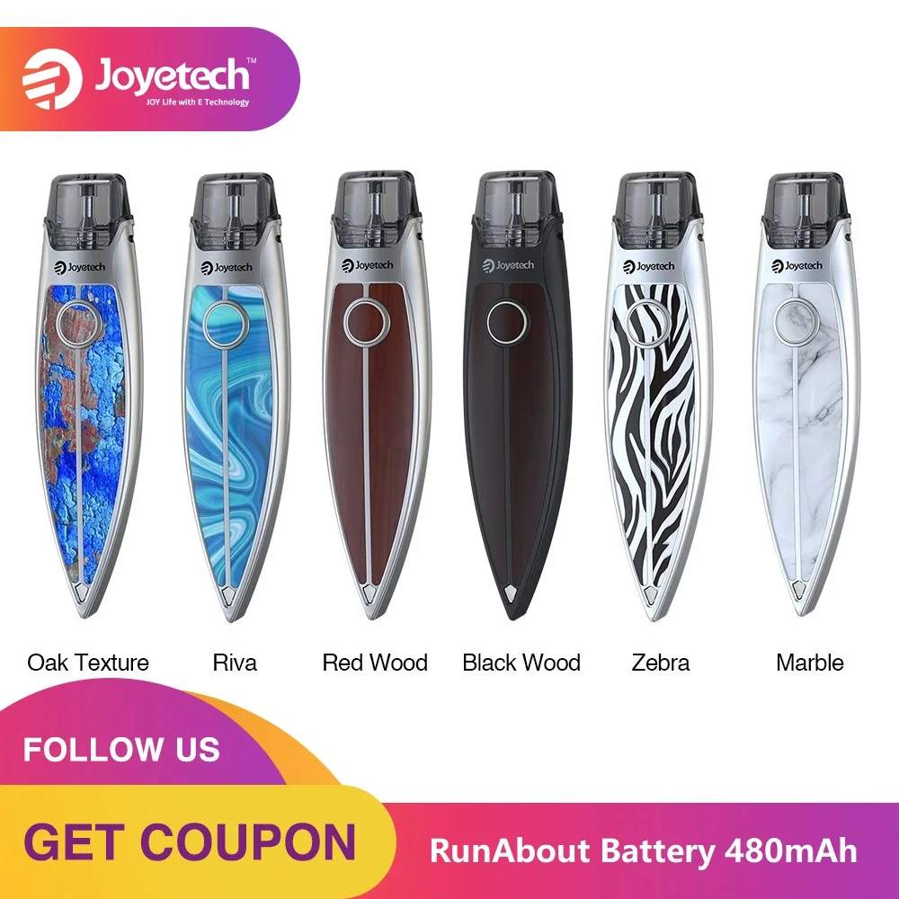 Новый набор электронных сигарет Joyetech RunAbout встроенный аккумулятор 480 мАч емкость 2