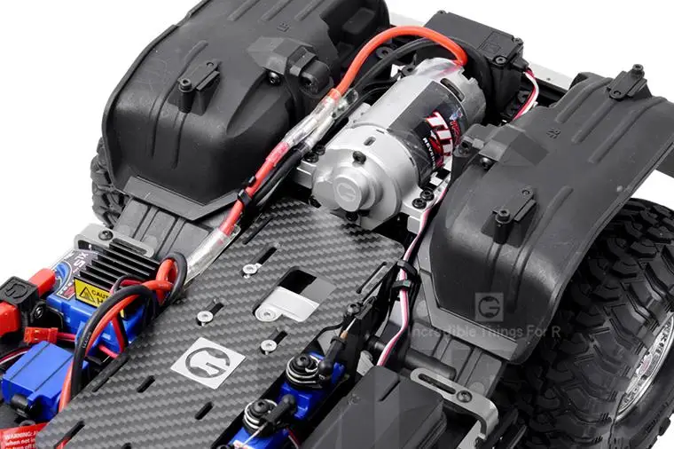upgrate part front motor front gear box FF Pre-Transmission kit Traxxas TRX-4 DEFENDER BRONCO TACTICAL TRX4 Servo motor front enlarge
