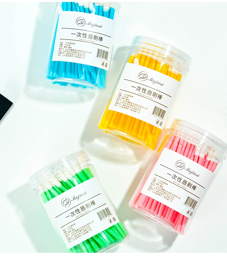 Косметическая кисть для губ с глазурью одноразовая портативная прививка очистки