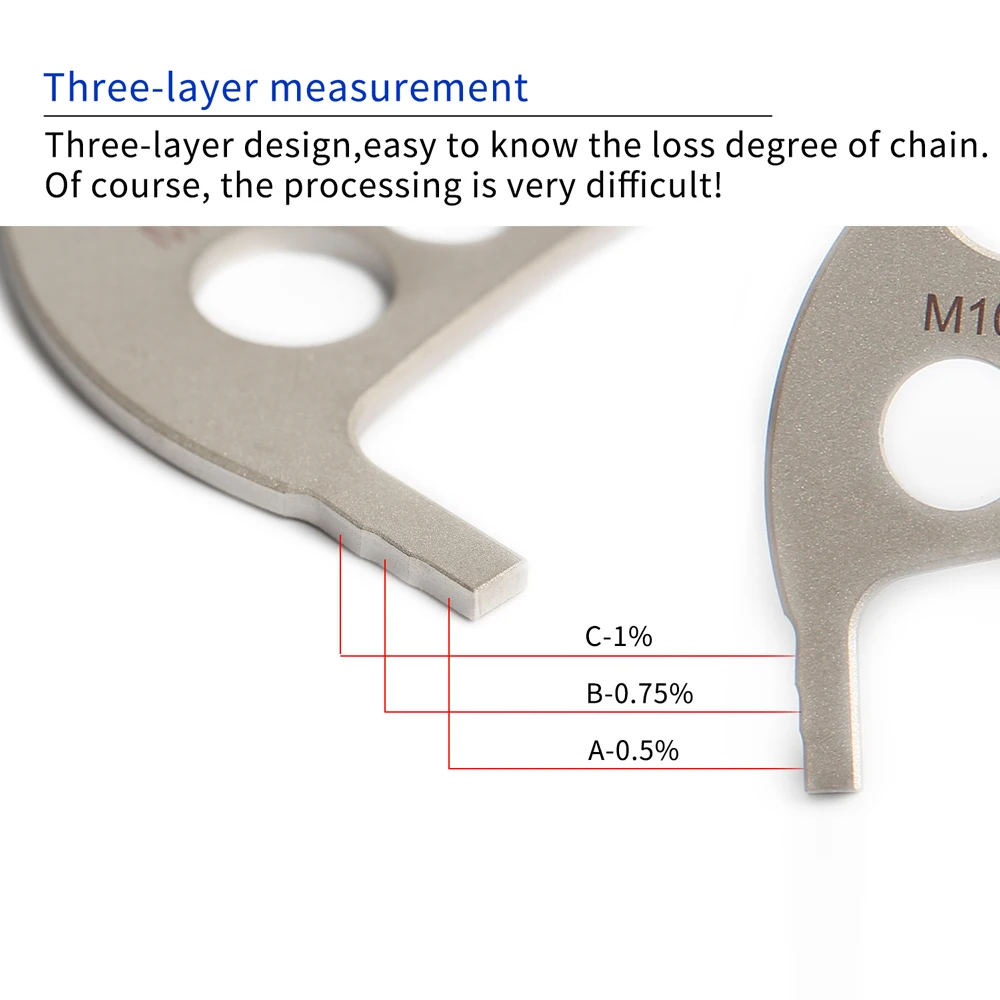 3 в 1 крючок индикатор износа для горного велосипеда|Инструменты ремонта