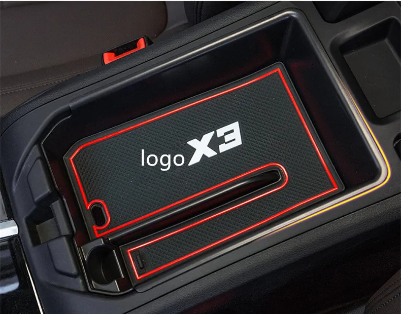 

Car Organizer Accessories for BMW X3 G01 2018 2019 2020 Armrest Box Storage Stowing Tidying Coin Box X3M xDrive 20i 20d