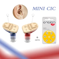 soroya best cic hearing aid mini invisible ear sound amplifier itc hearing amplifier enhancer wireless portable for adults