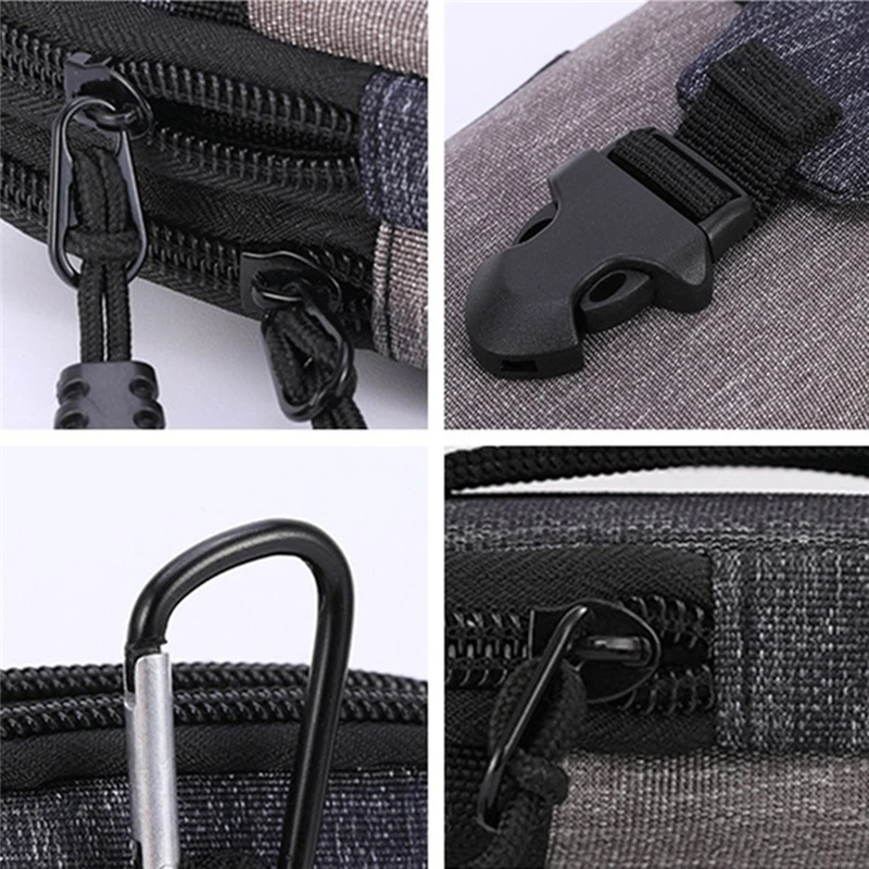 

Waist Pack Men's Casual Bag Travel Purse Waterproof Belt Zipper Tactical Outdoor Sport Fanny Multifunction Pack Phone Pocket