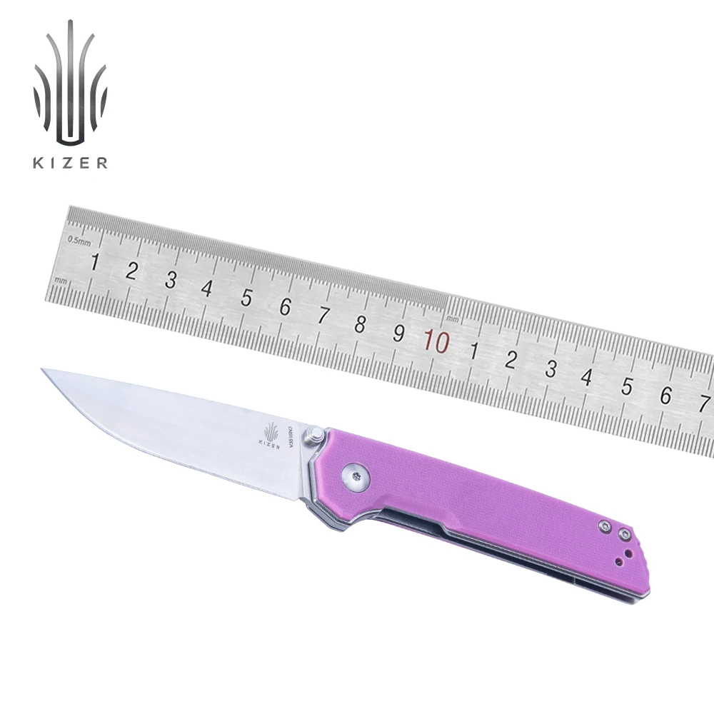 Складной нож Kizer, нож для выживания, Новое поступление, мини-нож domin V3516, охотничий нож для кемпинга, N690, стальные инструменты для повседневного использования - Цвет: V3516N3