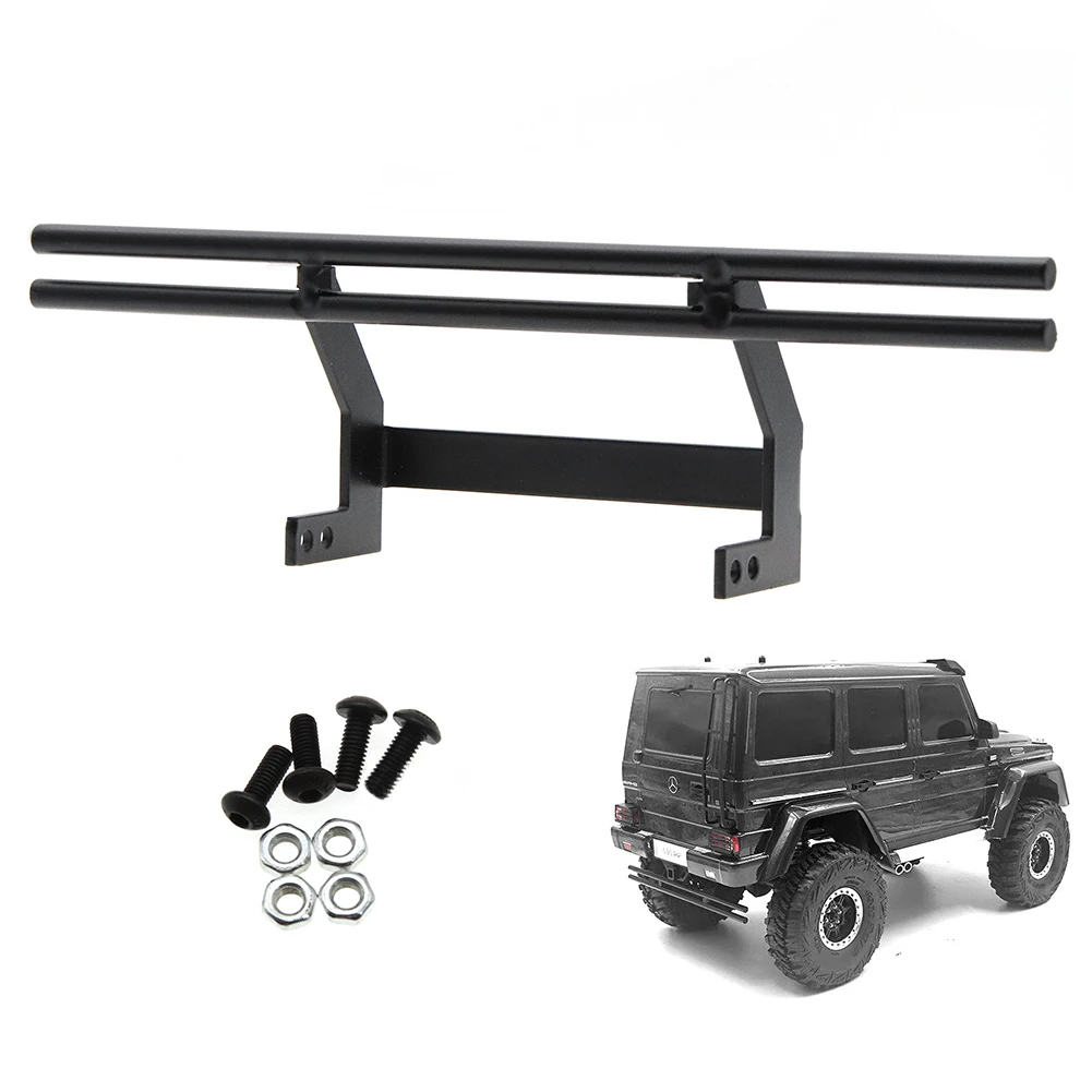 RCTOYFUN металлический задний комплект для бампера на радиоуправлении 1/10 Traxxas TRX4 G500