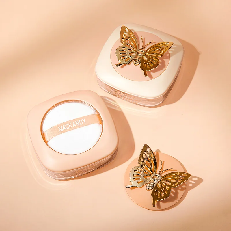 

Bowknot Set Makeup Oil Control Long-lasting Loose Powder Invisible Pores Waterproof Factory Direct Wholesale Makeup Powder