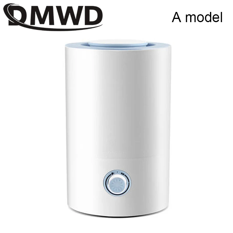 DMWD мини Электрический ультразвуковой увлажнитель 2L тумана ингалятор Fogger аромат