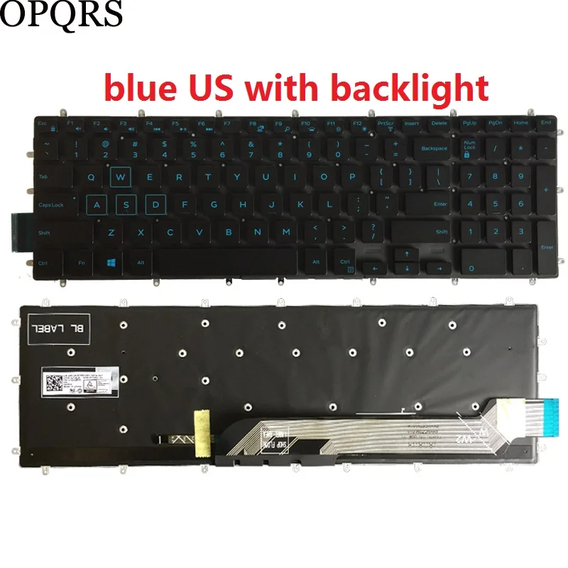 Фото Для DELL Dell P66F P66F001 P72F P72F002 P75F P75F001 P75F002 Русский RU/UK/US/Испанский SP/Латиноамериканский/Бразильский стандарт №5