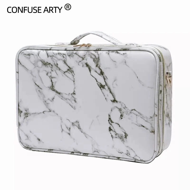 Новинка 2021 вместительная косметичка прочный водонепроницаемый чехол из