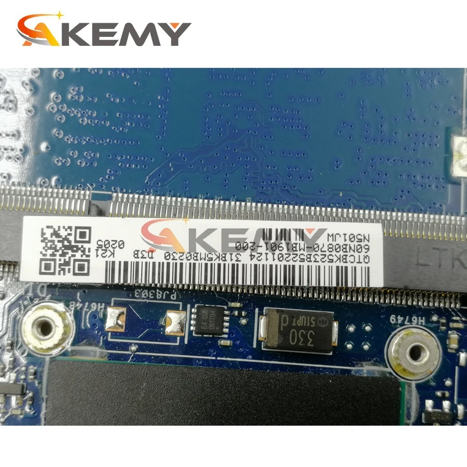 akemy n501jw laptop motherboard for asus rog g501jw g501j n501j original mainboard 8gb ram i7 4720hq free global shipping