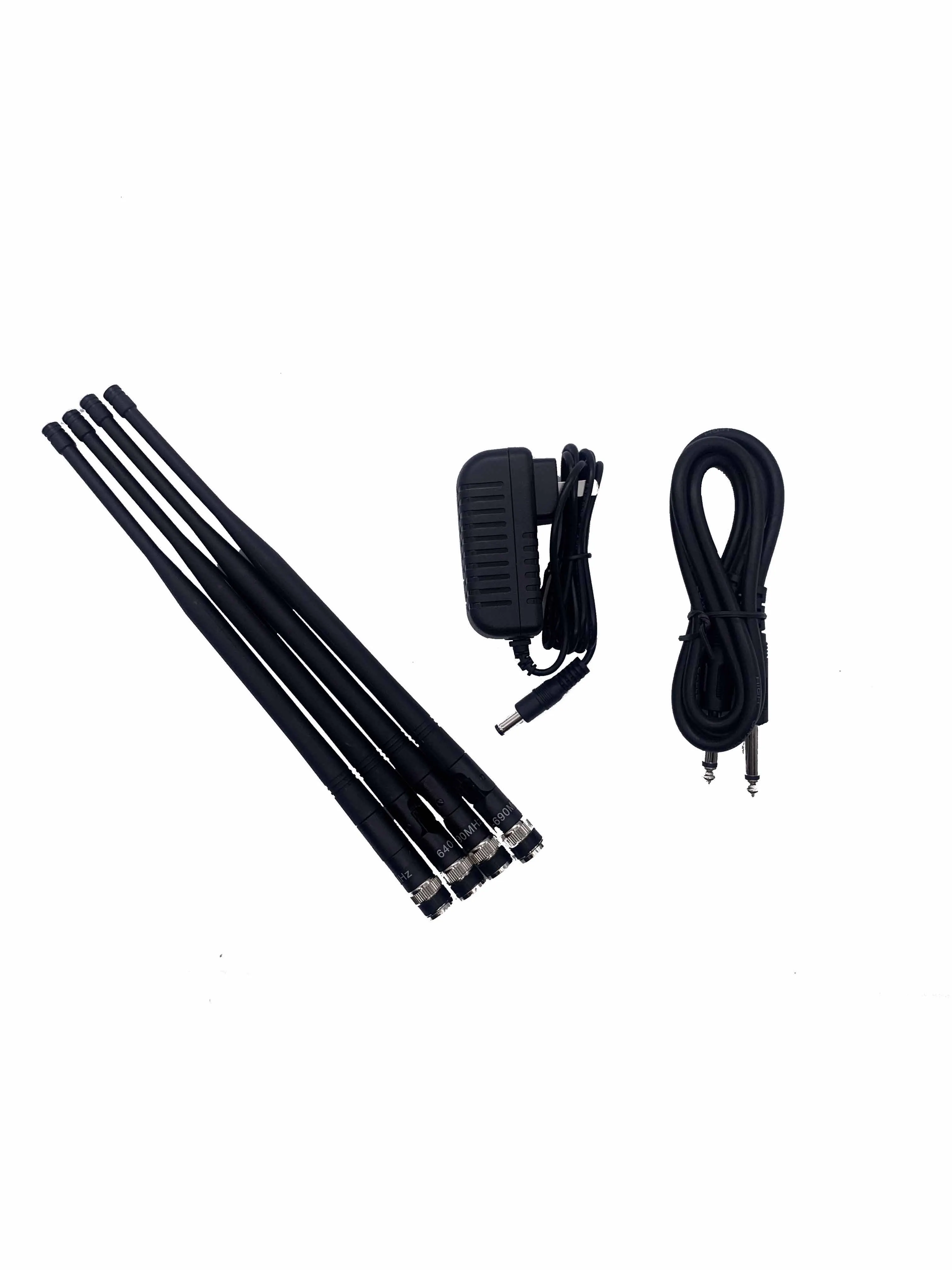 

HY-U1912MS Professional 4 channel wireless microphone system UHF wireless microphone