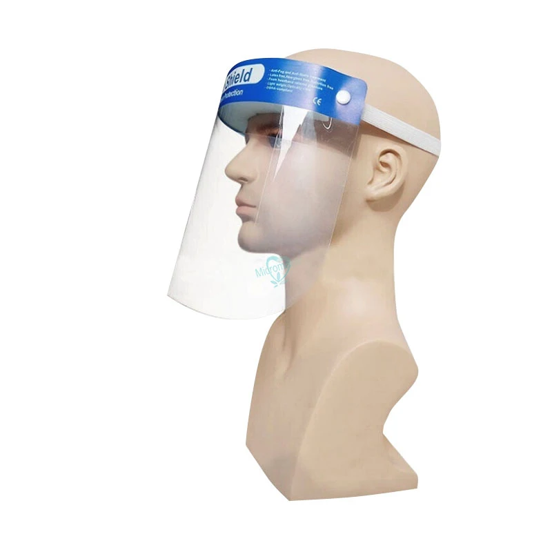 2pcs Full FaceShield Masks Transparent Protective Mask Anti Saliva Splash-proof Protect Eye Face Cover Visor |