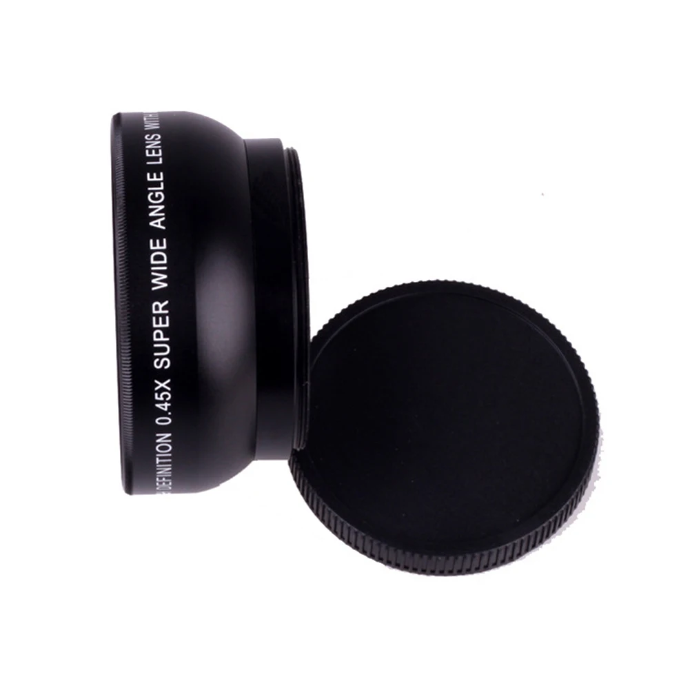 55mm 0.45X Attachment Clear Scenery Macro Screen Wide Angle Lens Accessories Subject Fish Eye Home Picture For Nikon D70 D3200 |