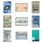 50 галстуков, комиксов, стильный ретро, жестяной знак для стирки, настенный постер, Декор, металлическая пластина, винтажный постер, декоративная тарелка для прачечной