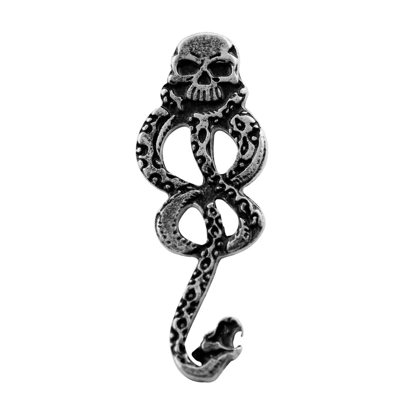 Классические ювелирные изделия в стиле панк готическом ретро Змея брошь на