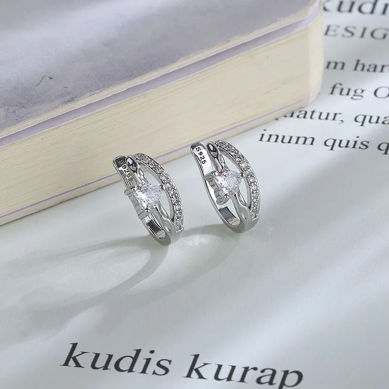 

1Pcs Fashion Exquisite Rhinestone Decor Ear Cuff Earring For Woman Right Ear 2022 Summer New Arrival Christmas Gift