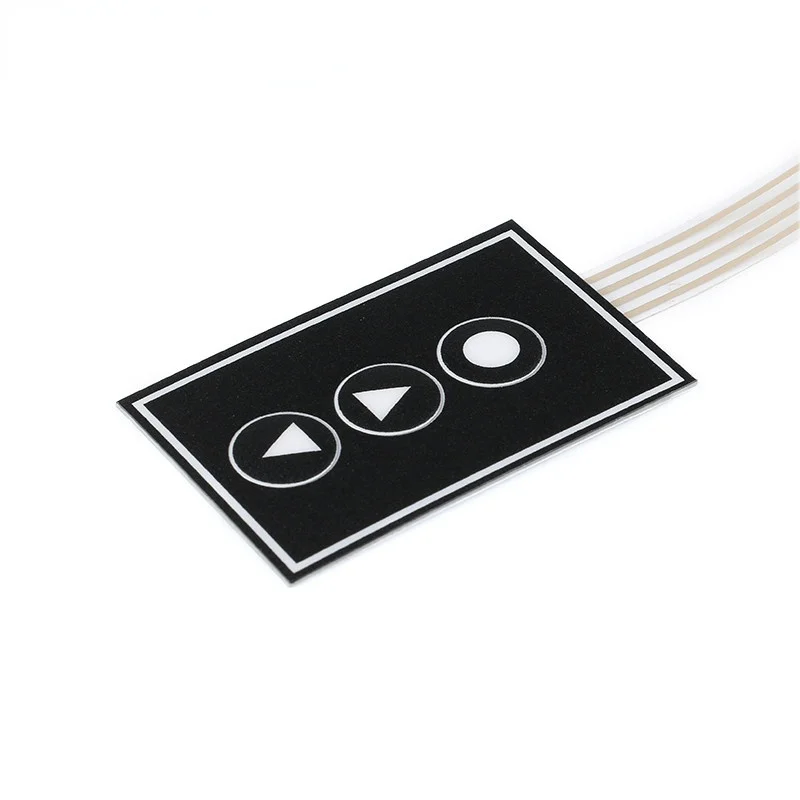 5 шт. мембранный переключатель 1*3 клавиши матричная клавиатура Монитор Панель