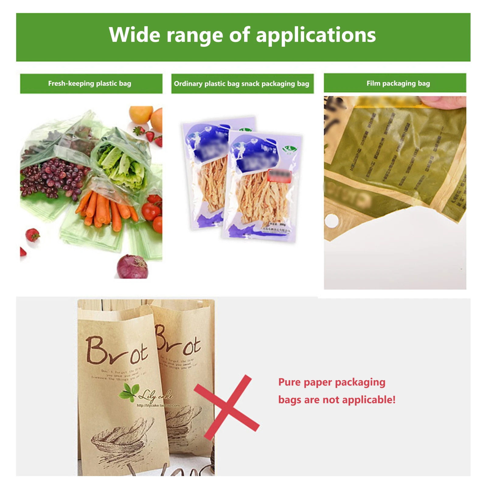 

Mini Bag Sealer Portable Package Storage Bag Heat Sealer Capper Household Sealing Machine for Food Snack Kitchen Tools