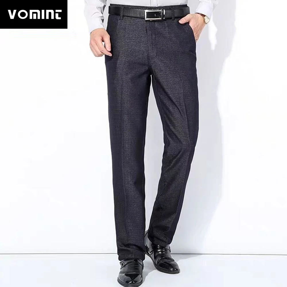 VOMINT Мужская одежда осень новинка мужские Стрейчевые повседневные брюки цвета
